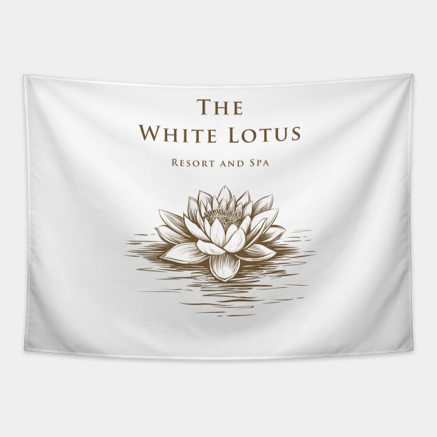 The White Lotus Series Tapestry by aplinsky