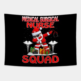 Christmas Medical Surgical Nurse Squad Reindeer Pa Tapestry