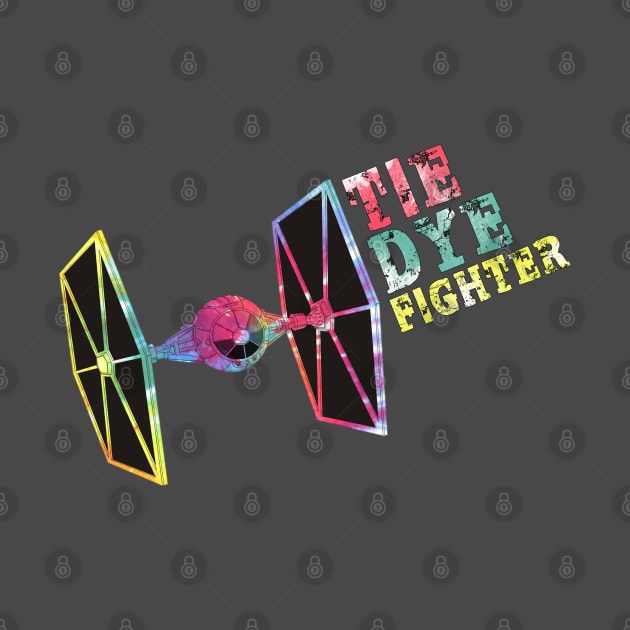 Tie Dye Fighter by potatonomad