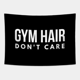 Gym Hair Don't Care - Workout Tapestry