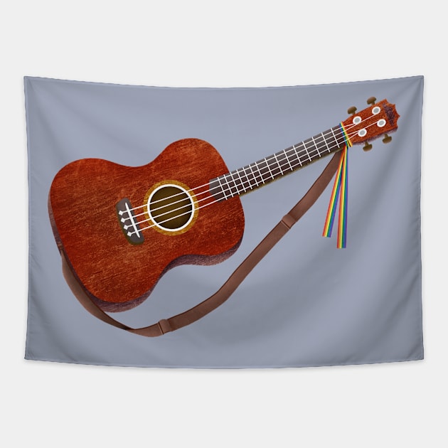 Guitar(Love is love) Tapestry by CleanRain3675