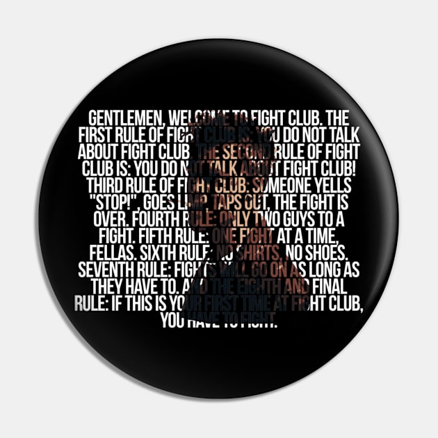 Fight Club Quotes Pin by QuickMart