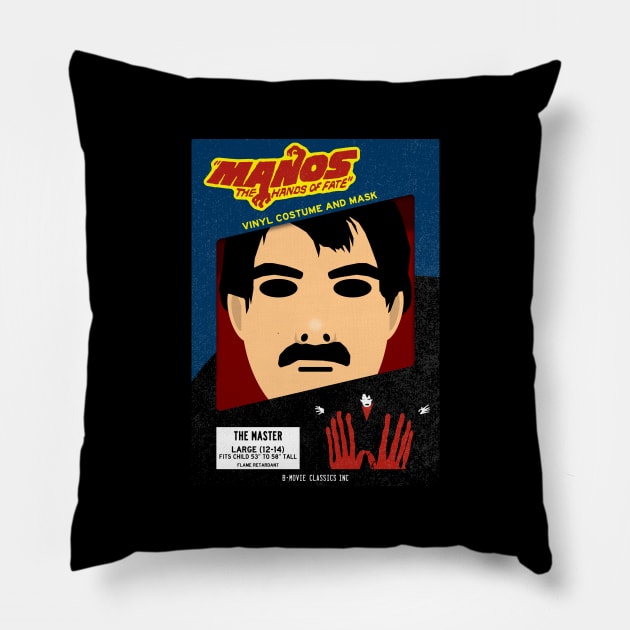 Retro Manos Costume Pillow by GloopTrekker