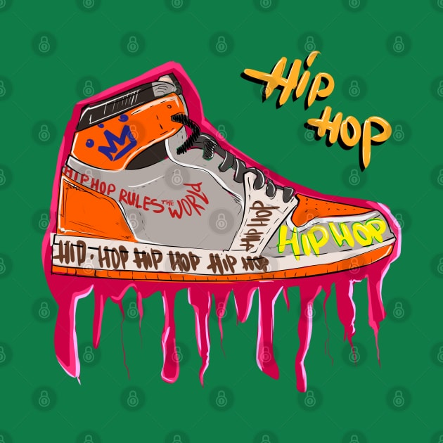 HIP HOP JORDAN SHOES by yera