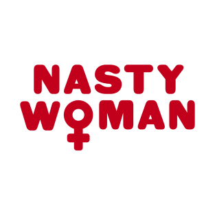 Nasty Woman Feminist Symbol T-Shirt