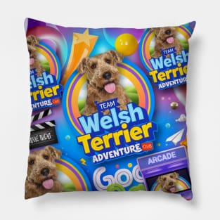 Welsh Terrier Puppy Pillow