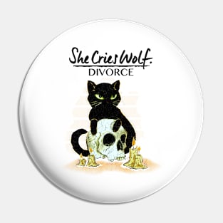 She Cries Wolf Pin