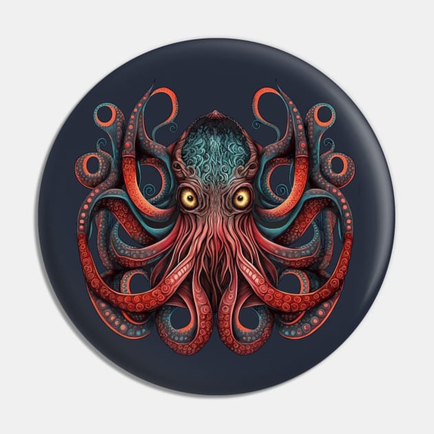 Octopus Pin by Octoprocessor