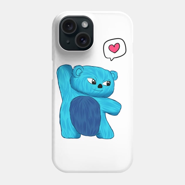 Beebo Loves you Phone Case by ribeironathana