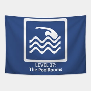 The PoolRooms - The Backrooms -Level 37 -Found Footage Tapestry