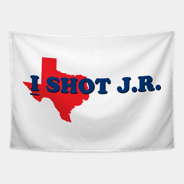 I Shot JR (Light) Tapestry by GloopTrekker