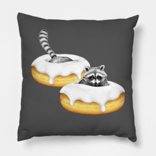 Trash Panda's Food Fantasy Pillow