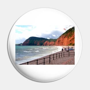 Sidmouth Beach Jurassic Coast Devon England Pin