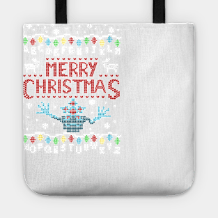 MERRY CHRISTMAS - demogorgon Tote