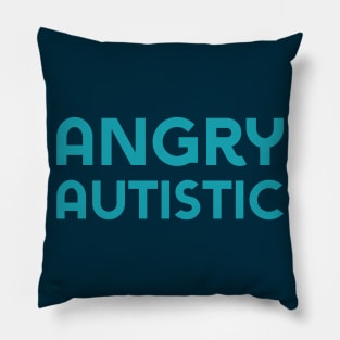 Angry Autistic (Sans) Pillow