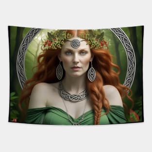 Celtic Goddess Danu Tapestry