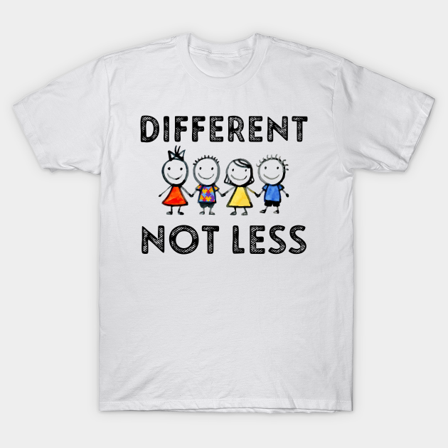 different not less shirt