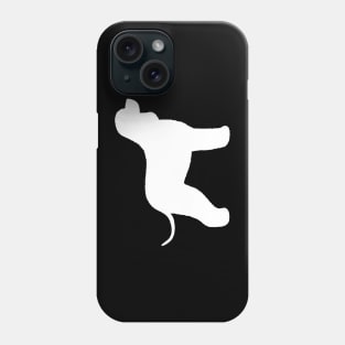 Irish Water Spaniel Silhouette Phone Case