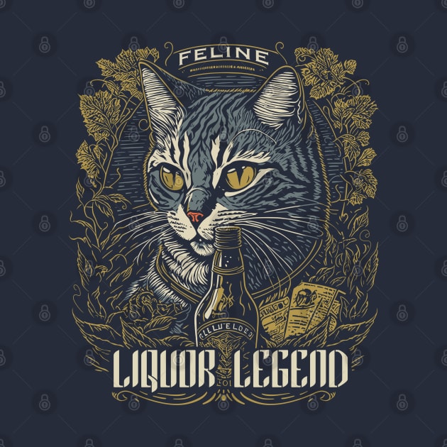 Feline Liquor Legend by BAJAJU