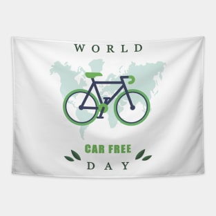 World car free day Tapestry