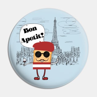 French Toast Pin