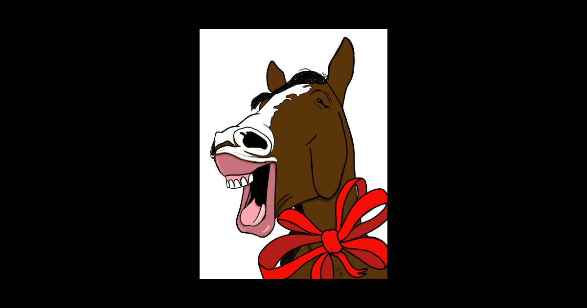 Don’t look a gift horse in the mouth - Horse - Sticker | TeePublic