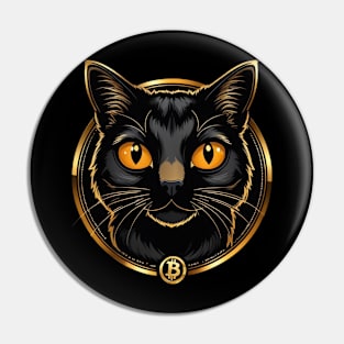 Crypto Cat Pin