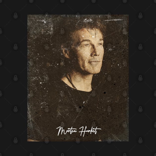 Vintage Morten Harket 80s Fan Art by Ihkwan Art