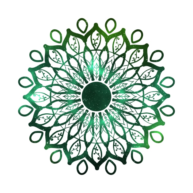 Green Garden Mandala by emma17