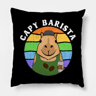 Capy Barista Pillow