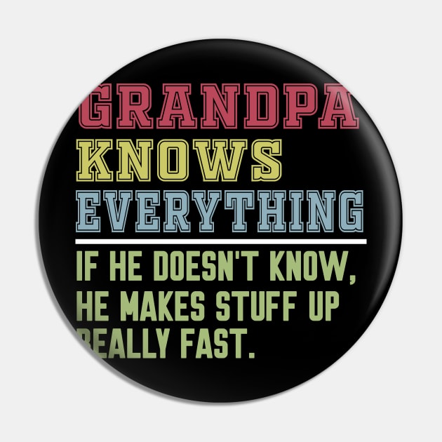 Grandpa knows everything vintage Pin by Work Memes