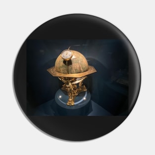 Celestial moving globe Pin