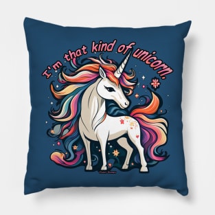 That kind of unicorn Pillow