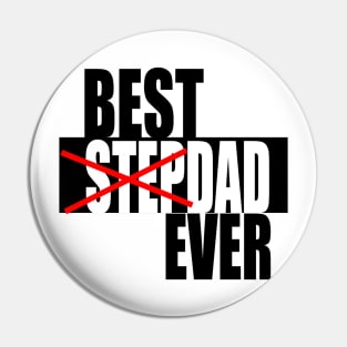 Best Stepdad Ever Fathers Day SVG Pin