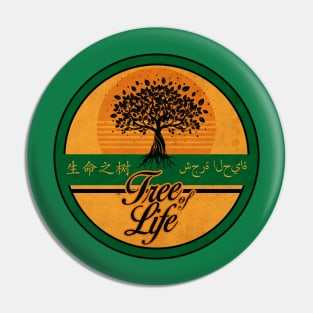Vintage Tree of Life Pin