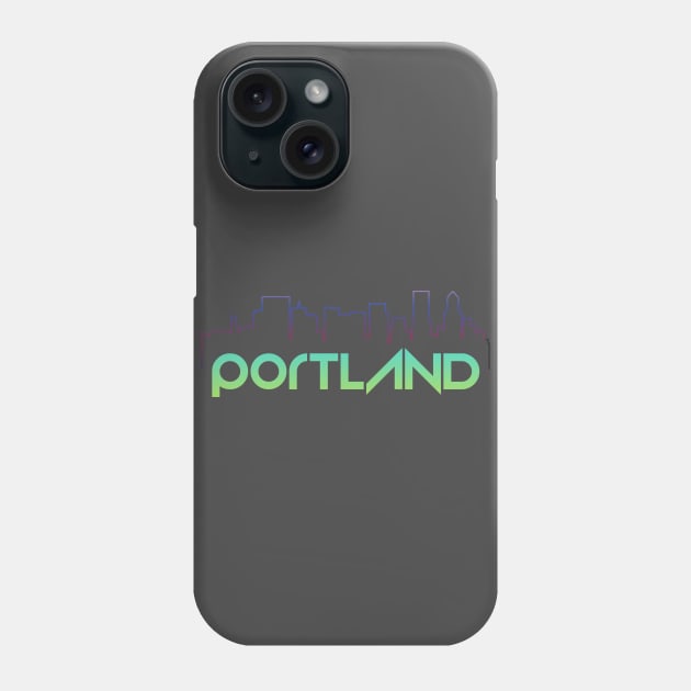 Portland is Electric Phone Case by jkim31