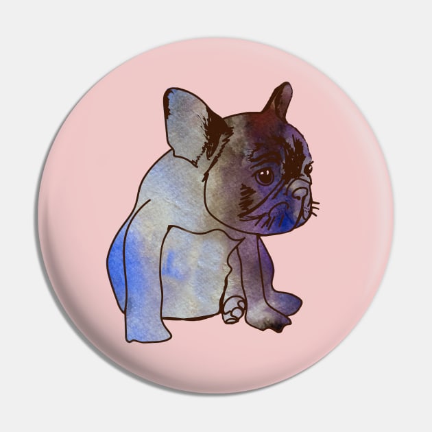 Cute Baby Dog Pin by Manitarka