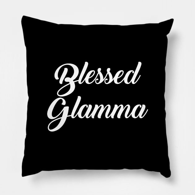 Blessed Glamma Pillow by sunima