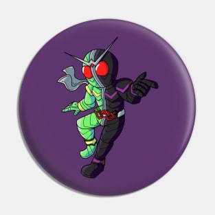 Kamen Rider W Chibi Pin