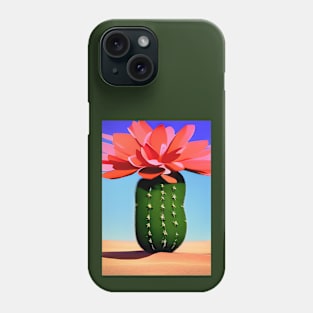 Israel, Sabra Cactus in the Desert Phone Case