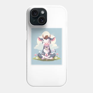 Cute Meditating Phone Case