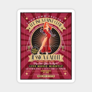 Jessica Rabbit Nightclub Poster Magnet