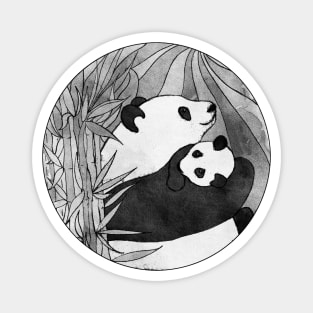 Panda Mother Love Magnet