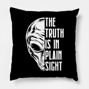 Alien Truth Pillow