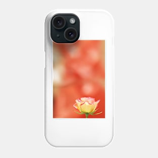 Small yellow rose Phone Case