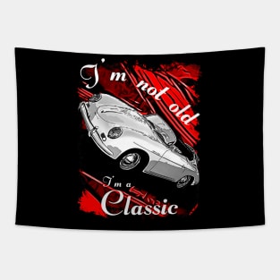 I'm Not Old I'm a Classic 1960's Car Tapestry