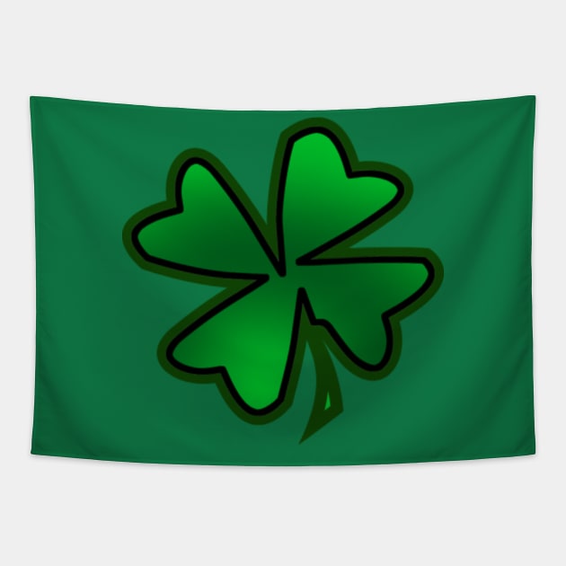 Shamrock Saint Patricks Day Tapestry by letnothingstopyou