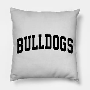 bulldogs mascot Pillow