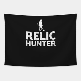 Relic Hunter tshirt - fun metal detecting gift idea Tapestry