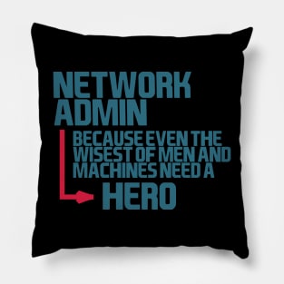 network admin, hero Pillow